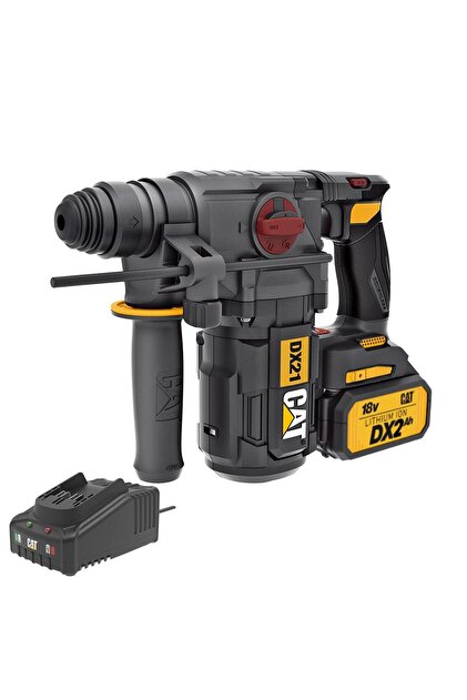 Cat DX21BC 18Volt 2.0Ah 2.2J Li-ion Tek Akülü Şarjlı Kömürsüz Cat DX21BC 18Volt 2.0Ah 2.2J Li-ion Tek Akülü Şarjlı Kömürsüz