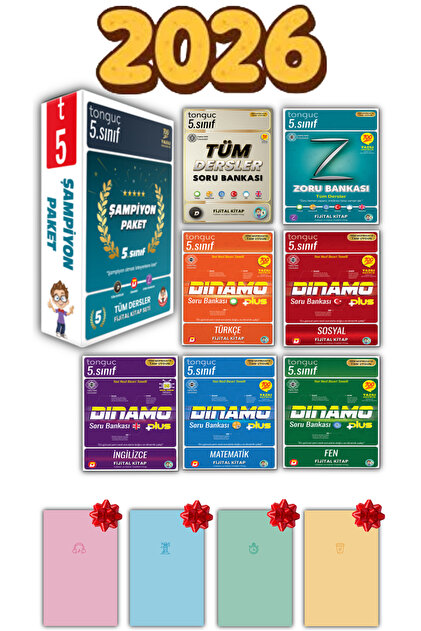 Tonguç Yayınları Tonguç Yayınları 5.sınıf Tüm Dersler Soru Bankası