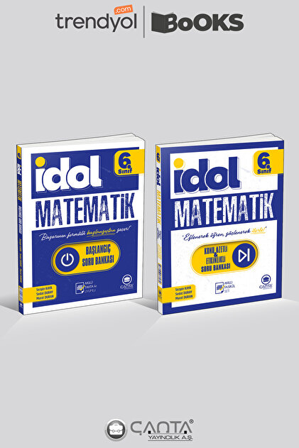 Çanta Yayınları 6. Sınıf İdol Matematik 2'li Soru Bankası Seti
