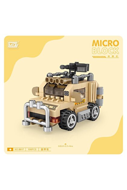 Loz 8617 Mikro Blok Çanta Askeri Kamyon - Fiyatı, Yorumları