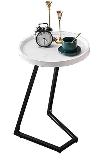 Side Table Snack Side Table, Modern Side Table, Bedroom end Table - Easy to Assemble (Color: A2, Siz