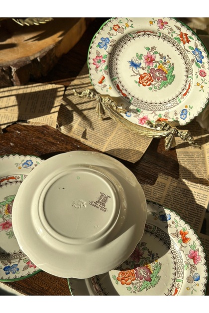 Spode Chinese Rose 食器セット英国製 廃盤 希少　フルセット スポード チャイニーズローズ 花柄 コーヒーカップ＆ソーサー イギリス