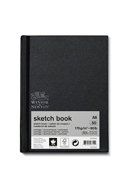 Winsor Newton Winsor & Newton Eskiz Çizim Bloknotu (Sert Ciltli