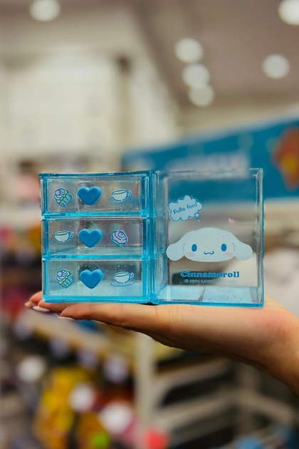 Miniso Sanrio Lisanslı Mini 3 Katmanlı Masa Düzenleyici