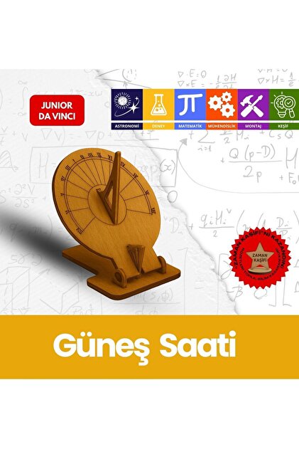 9【JURASSIC 5-『SWING SET』ネタ】希少スウェーデン原盤 Junior Da Vinci Güneş Saati – Çocuklar İçin Eğitici Ahşap STEM