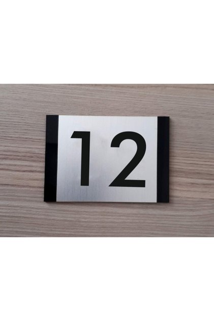 Decorative Apartment Door Number Plexi-12