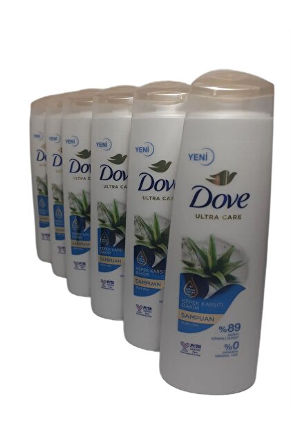 Dove Sunshade Shampoo Aloe Vera 400ml 6 Pieces- Trendyol