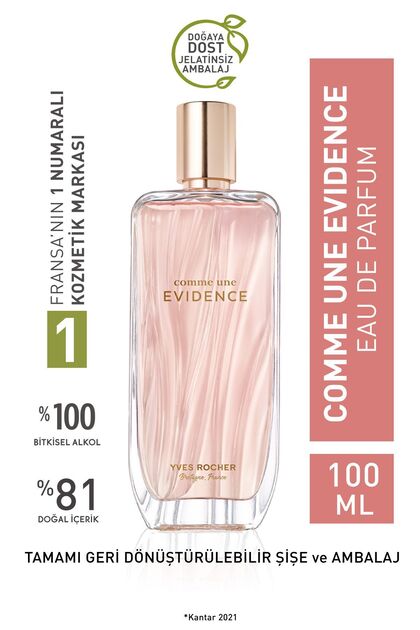 Yves Rocher Comme Une Evidence Parfüm EDP 100 ml Kadın Yorumları