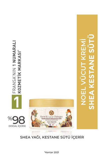 Vücut Kremi- Shea ve Kestane Sütü- 250ml-94088