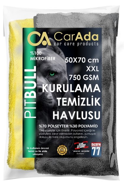 Mikrofiber Oto Kurulama Ve Temizlik Havlusu 50cmx70cm/750gsm