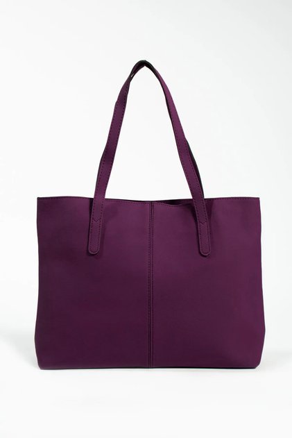 Women's Two-Handle Zippered Large Size Bag Shoulder Bag
