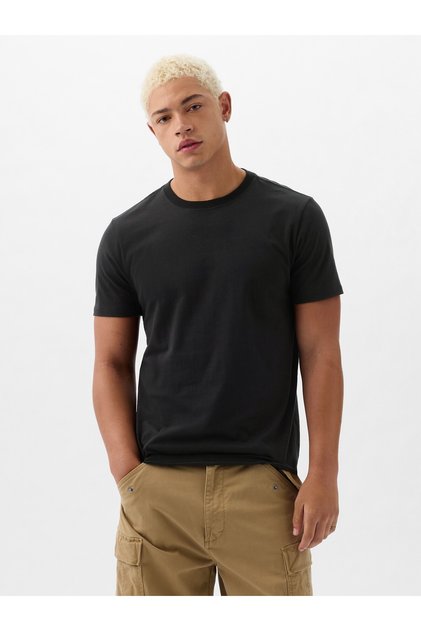 Erkek Siyah Everyday Soft T-Shirt