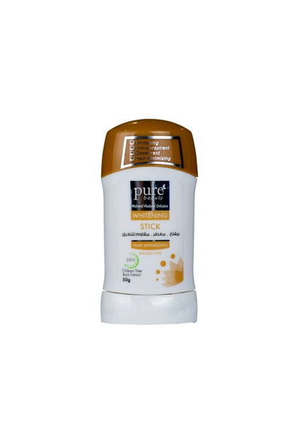 بيور ستيك 50 جرام مزيل لرائحة التعرق ومفتح ويقلل ظهور الشعر W/STICK (HAIR MINIMIZING) 50 GM