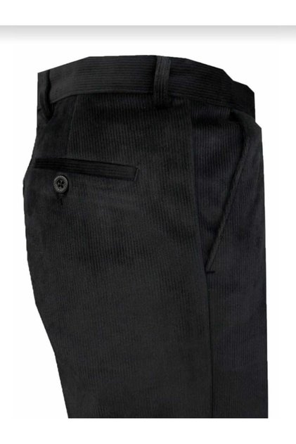 Men's Texture Soft Velvet Trousers