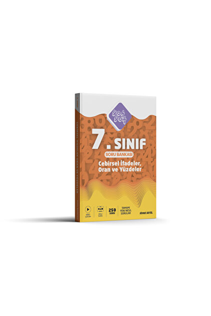 YOK YOK YAYINLARI 7.SINIF MATEMATİK SORU BANKASI CEBİRSEL İFADELER