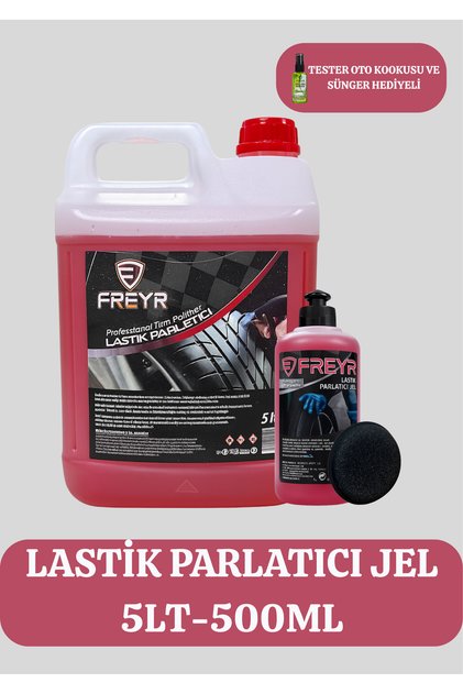 Lastik Parlatıcı Jel 5KG+500ML