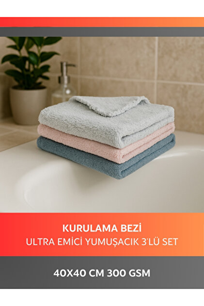 Cleanshe Mucize Ultra Emici Ve Yumuşacık Mikrofiber Temizlik Bezi