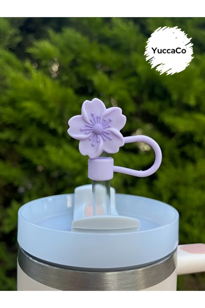Thermos Compatible Floral Accessory/Flower Straw Protector/Straw Cover/Straw Stopper