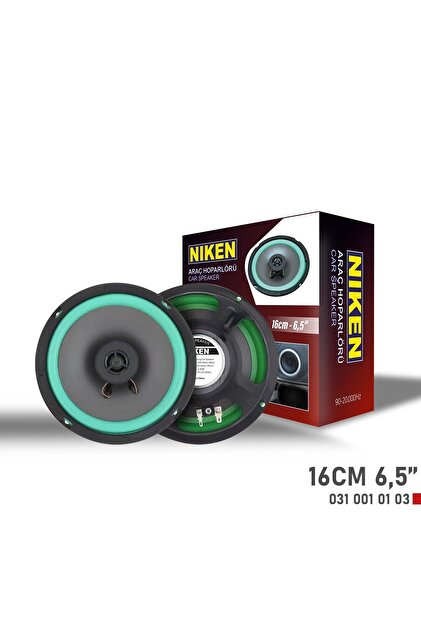 Niken Araç hoparlörü kolon 16cm 6,5inc 180watt 2ADET - Fiyatı