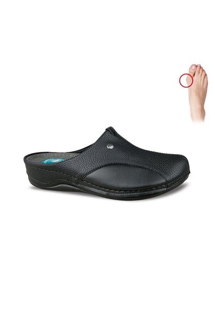 9946-24 Rk-370 Black Women's Wedge Slippers