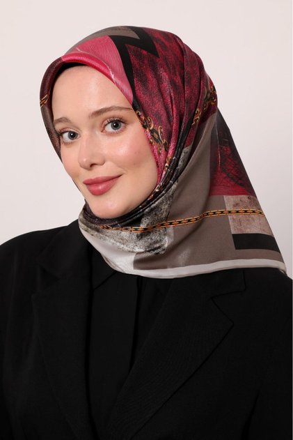 Pattern Sparkling Crystal Scarf