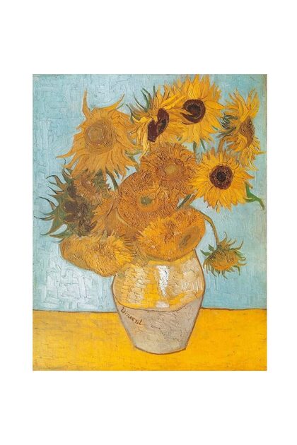 Puzzle - Vincent Van Gogh: The Sunflowers, 1000 piese