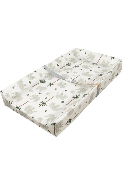 Waterproof Contour Diaper Changing Mat Pad, 80 x 45 cm, Anti-Slip Base, Lightweight,