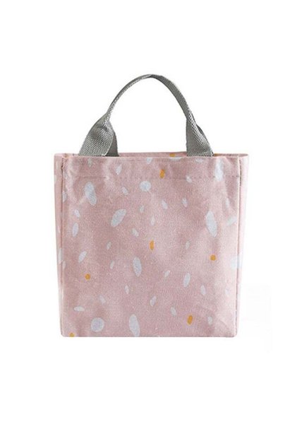 5L Oxford Cloth Insulated Lunch Drawstring Opening Tote Bag, Reusable Waterproof Aluminum Foil Lini