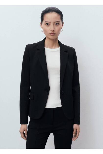 Straight Cut Mid-Rise Pants