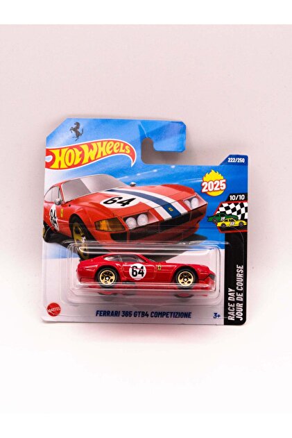 HOT WHEELS Ferrari 365 GTB4 Competizione Diecast Model Araba (1:64