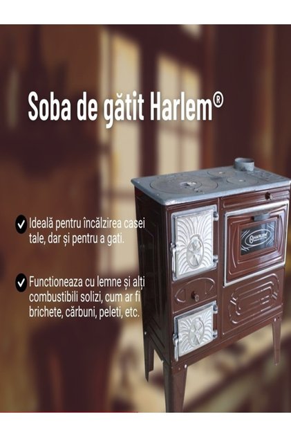 Soba de gatit kuzıne stanga Harlem®