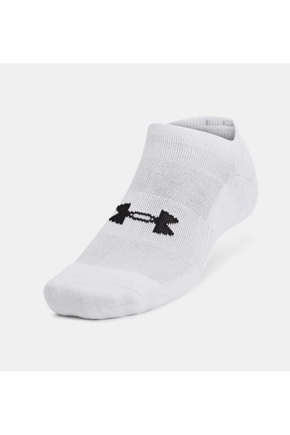 Unisex UA Tc 3-Pack No Show Socks 1386313-100