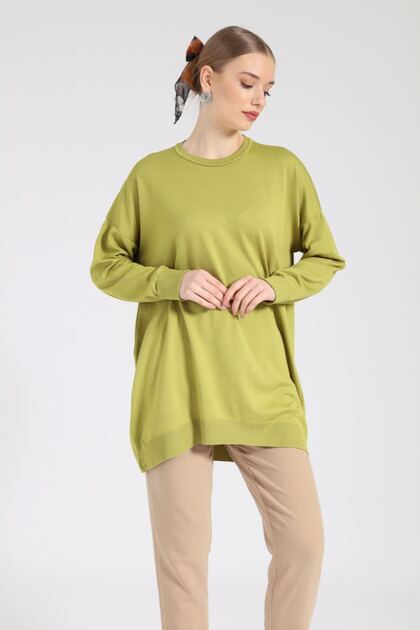 40408 - Women's Long Knitwear Sweater