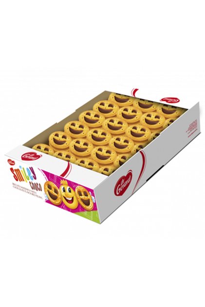 Biscuiți cu cremă de ciocolată Smile, 940 g, Dr. Gerard