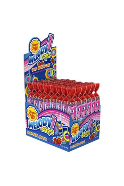 Acadele Chupa Chups Melody Pop, 48 bucăți x 15 grame