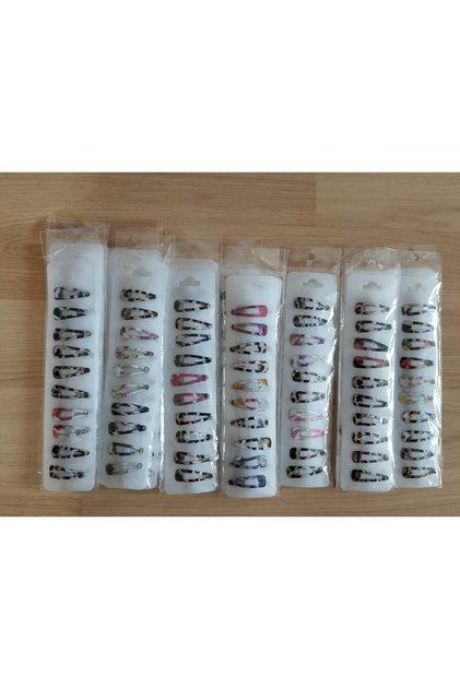 KIZ BEBEK VE ÇOCUK KÜÇÜK 10LU ÇITÇIT TOKA