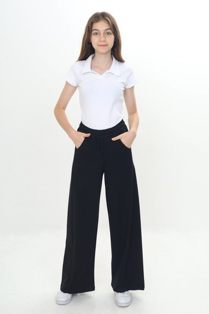 Girl's School Back Turned Tracksuit Bottom