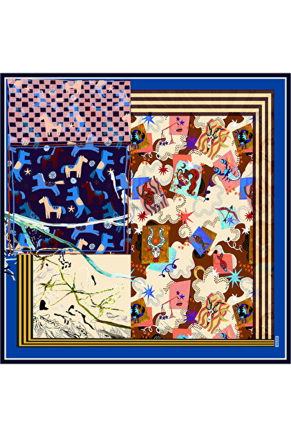 100X100 Omuz Şalı
