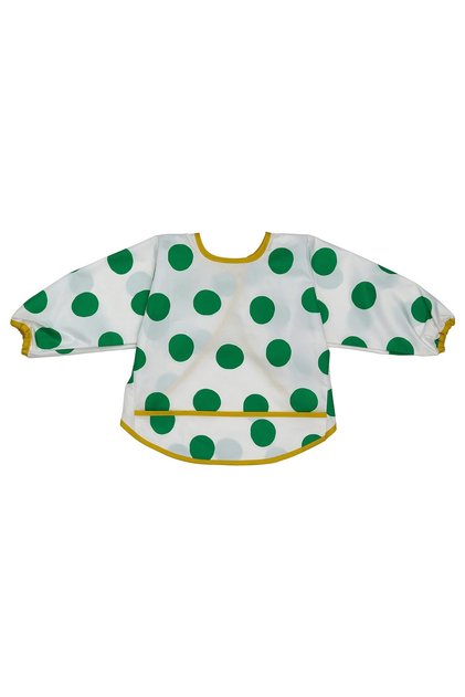 Kladdig Bib, Green White
