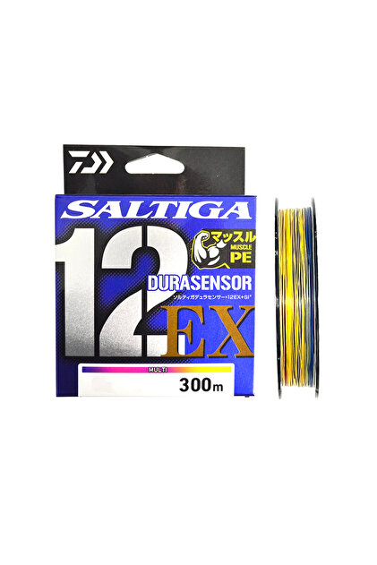 DAIWA Saltiga 12 Braid Durasensor Ex 300 Mt Multicolor İp Misina