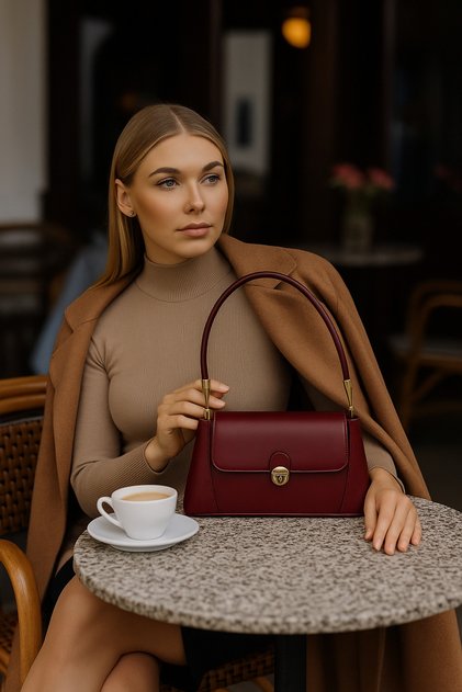 Lüks Elegant Klasik Omuz Çantası