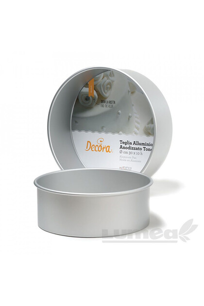 Forma de copt din aluminiu rotund, 15x10 cm - Decora