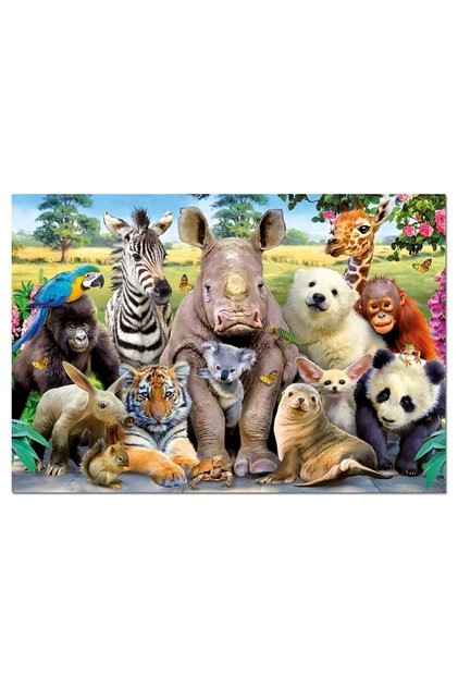 Puzzle - School Class Photo, 1000 piese, include lipici puzzle