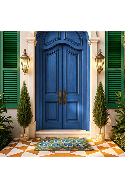 Zsa Zsa Zsu Kerala Coır Kapı Önü Paspası 45x75 Cm Renkli - Fiyatı