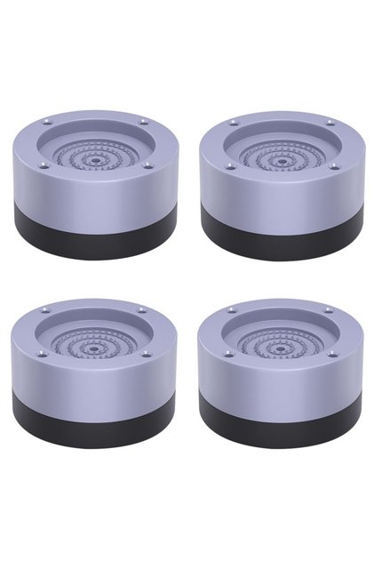 Set 4 Tampoane pentru Masina de Spalat Macvi® din Plastic, Gri Protectie si Stabilitate