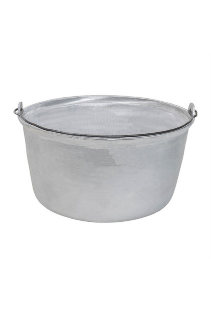 Oală de gătit din aluminiu, de calitate alimentară, capacitate 35 l, fund plat EXT8035_1