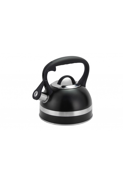 Fierbător cu fluierat din oțel inoxidabil, 3L, negru ZLN1283