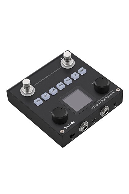 新品 M-WAVE ANNBLACKBOX マルチエフェクター ブラック M-VAVE ANN Black Pedal Box Multi Effects Guitar - Fiyatı, Yorumları