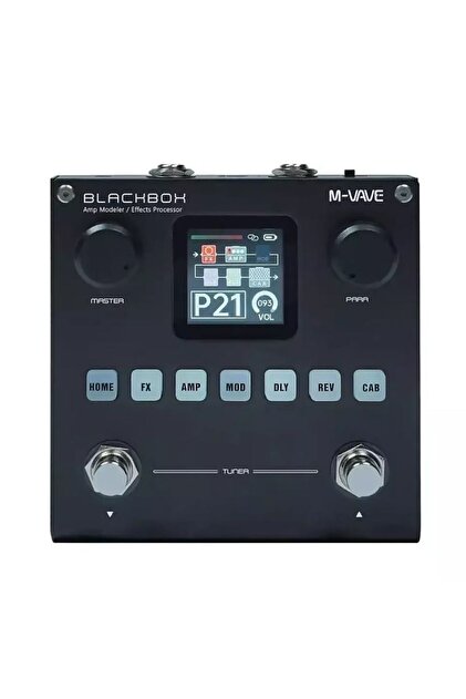 新品 M-WAVE ANNBLACKBOX マルチエフェクター ブラック M-VAVE ANN Black Pedal Box Multi Effects Guitar - Fiyatı, Yorumları