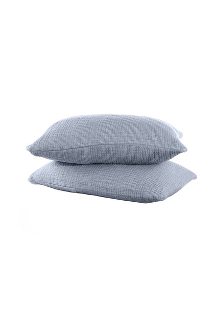 Indigo 6 Layer Muslin 2 Pieces 50X70Cm Pillowcases